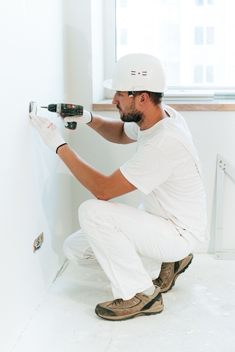 Electrical work inside a unit